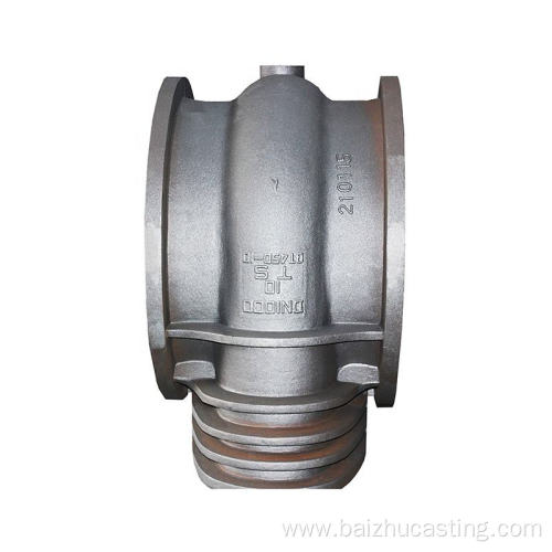 Cast iron body heavy valve castings